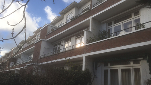 Balkonreparatie aan de Balsemienlaan
